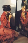 Rya Collection Darling Sheer Lace Robe In Purple