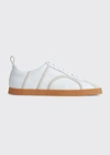 Totême Toteme Woman Sneakers White Size 11 Soft Leather In White