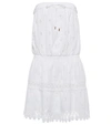 Melissa Odabash Iris Off-shoulder Cotton Minidress In White