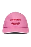 BURBERRY HORSEFERRY MOTIF BASEBALL CAP