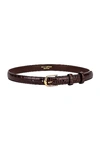 NILI LOTAN JANE CROC BELT