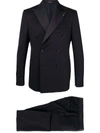 TAGLIATORE FITTED DOUBLE-BREASTED SUIT