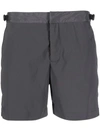 Orlebar Brown Bulldog Sport Mid-length Swim Shorts In Grey