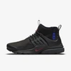 Nike Men's Air Presto Mid Utility Shoes In Black