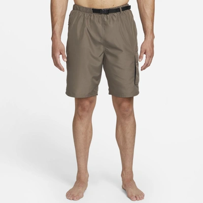 Nike Women's 9" Packable Swim Trunks In Brown