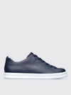 Camper Runner  Trainers In Calfskin In Blue