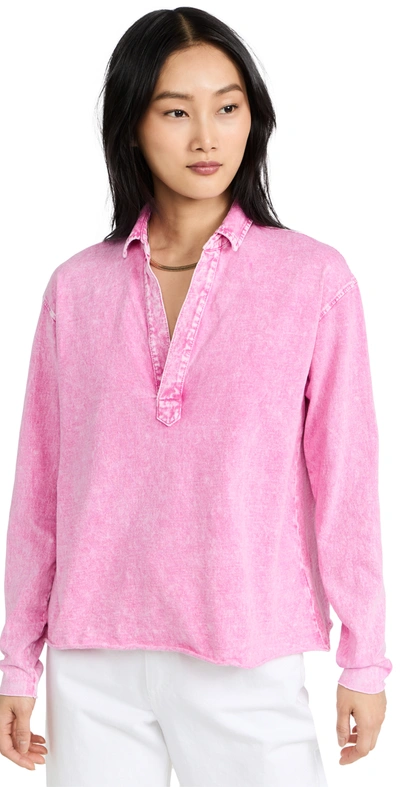 Frank & Eileen Patrick Popover Henley Pink Lemonade