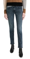 Rag & Bone Dre Low Rise Slim Boyfriend Jeans Aster In Ziggy