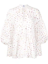 ROSIE ASSOULIN FLORAL-PRINT EMPIRE-LINE BLOUSE