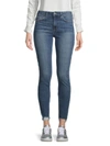 Joe's Jeans The Lara High Rise Straight Leg Ankle Jeans In Sure Thing In Blue