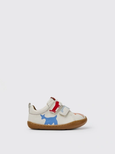 Camper Kids' Shoes In Leather In Multicolor
