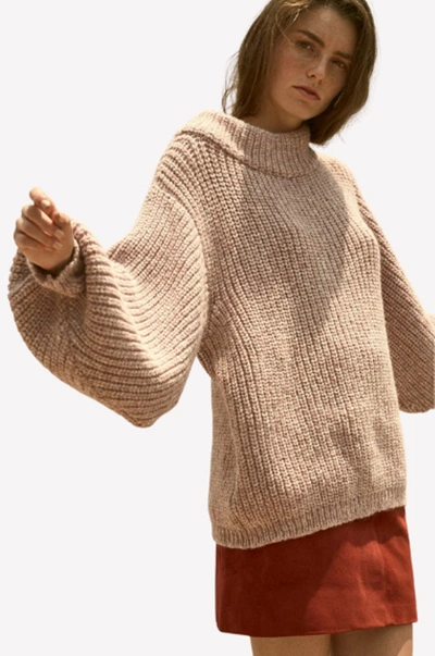 Ayni Cora Sweater In Rose