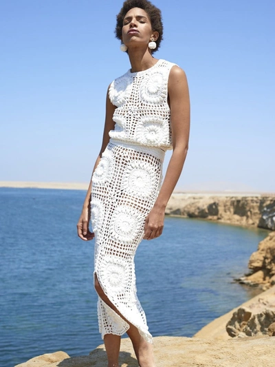 Ayni Yawuni Skirt In Ivory