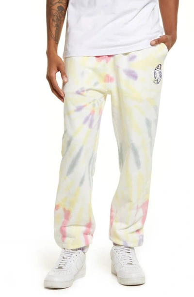 Billionaire Boys Club Bb Time Warp Cotton Joggers In White Multi