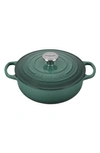 LE CREUSET SIGNATURE 9-QUART ROUND ENAMEL CAST IRON FRENCH/DUTCH OVEN