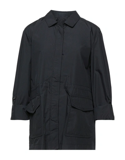 Schneiders Overcoats In Black