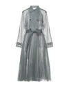 Red Valentino Overcoats In Light Green