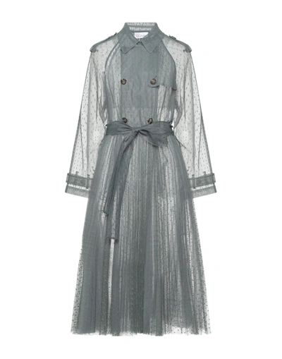 Red Valentino Overcoats In Light Green