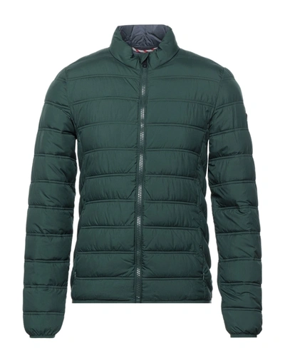 Liu •jo Man Down Jackets In Dark Green