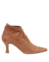 Ovye' By Cristina Lucchi Ankle Boots In Camel