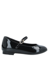 Dolce & Gabbana Kids' Ballet Flats In Black