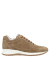 Hogan Sneakers In Camel