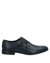Grey Daniele Alessandrini Loafers In Dark Blue