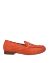 Paola Ferri Loafers In Orange
