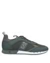 Ea7 Sneakers In Sage Green