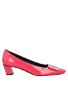 Shop Roger Vivier Pumps In Garnet
