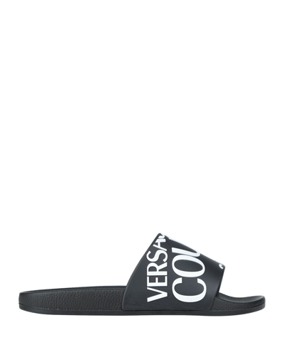 Versace Jeans Couture Sandals In Black