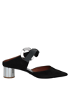 Proenza Schouler Woman Mules & Clogs Black Size 8 Soft Leather