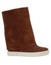 Casadei Ankle Boots In Brown