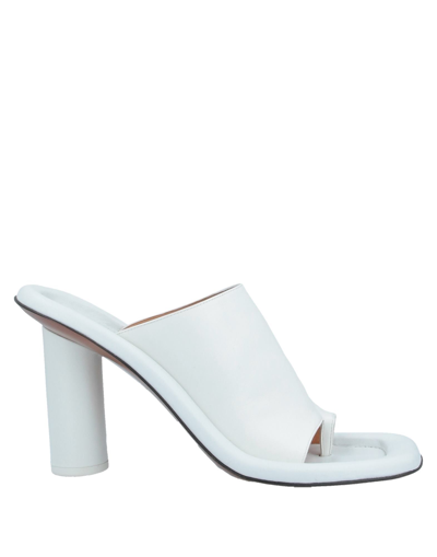 Ambush Toe Strap Sandals In White