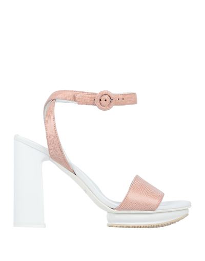 Hogan Sandals In Pink