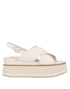 Jeannot Sandals In Light Pink
