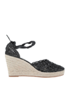 Tua By Braccialini Espadrilles In Black