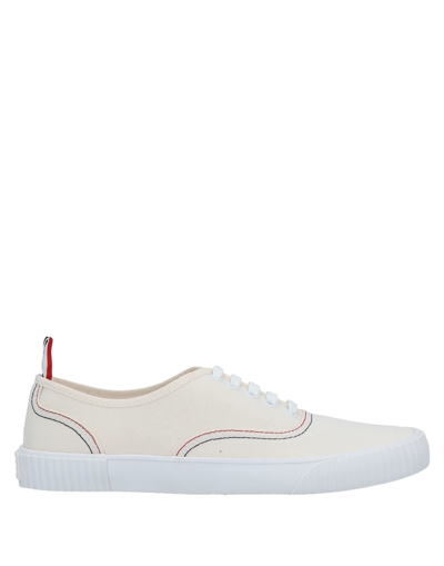 Thom Browne Sneakers In Ivory