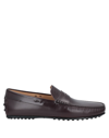 Tod's Loafers In Dark Brown