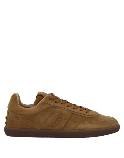 Tod's Sneakers In Beige
