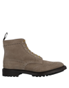 Tricker's Ankle Boots In Beige