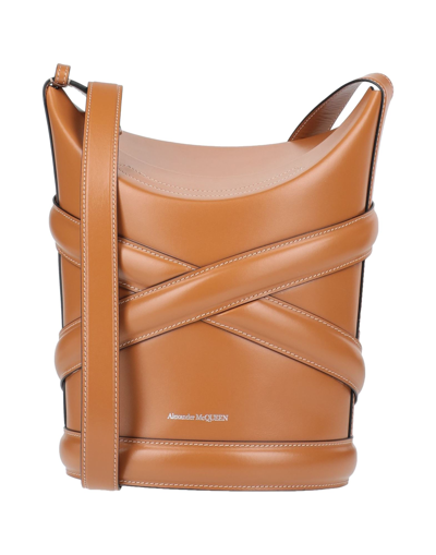 Alexander Mcqueen Handbags In Brown