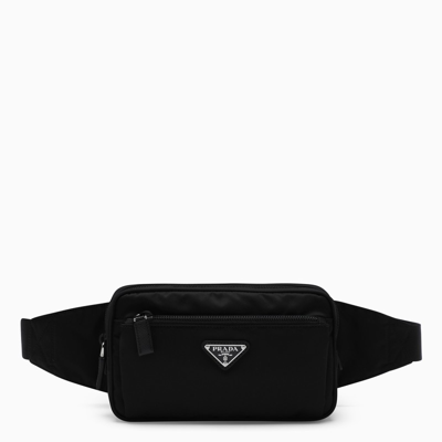 Prada Black Nylon Bumbag