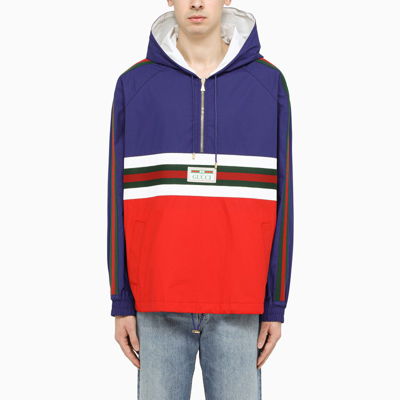 Gucci Blue/red Wed Field Jacket