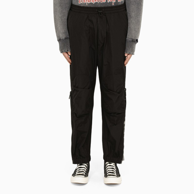 Dsquared2 Black Zipped Jogging Trousers