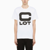 CLOT WHITE/BLACK PRINTED CREWNECK T-SHIRT