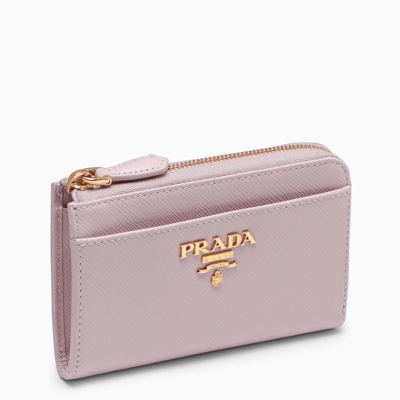Prada Pink Key Holder With Pocket