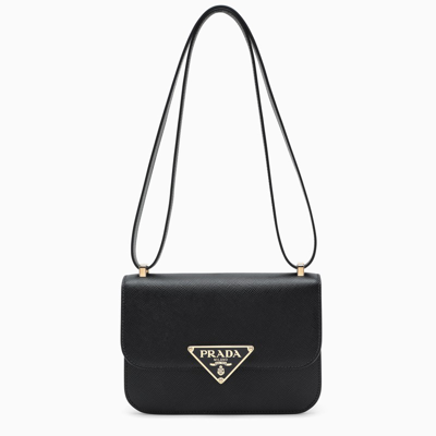 Prada Black Saffiano Leather Cross-body Bag