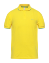 Sun 68 Polo Shirts In Yellow