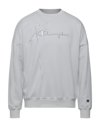 Rick Owens X Champion Sweatshirts In Grey